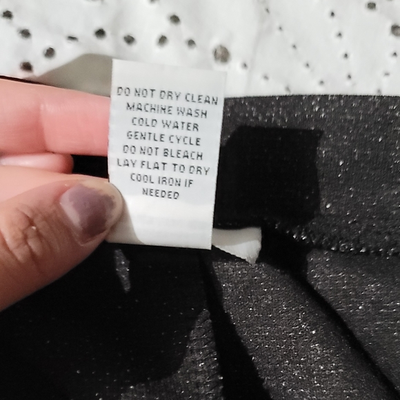 SOLD NOVELTY Y/D TWO TONE A-LINE SKIRT - Picture 2 of 6